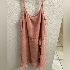 Abercrombie Kids Coral Smocked Top dress